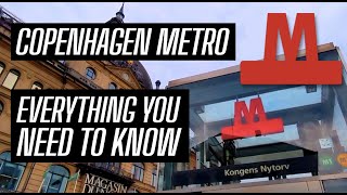 How to Use the COPENHAGEN METRO 🇩🇰 [upl. by Benia]