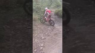 Trials bike riding Devon’s bikersrest Stream exploring alpinestars renthal grips hebo s3 [upl. by Lletram]