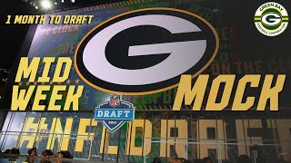 Final Month Before Draft  MidWeek Packers Mock [upl. by Nnylak]