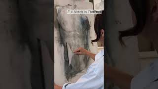 ♥️ erfüllende abstrakte malerei shortpainting abstractpainting [upl. by Oemor247]