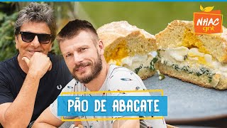 Evandro Mesquita e Hilbert fazem PÃO DE ABACATE com ovo poché  Rodrigo Hilbert  Tempero de Família [upl. by Anirav]