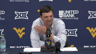 WVU Football  Oct 28 Coach Neal Brown [upl. by Cerellia925]