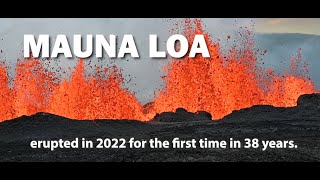 Mauna Loa Volcano 2022 Eruption Anniversary [upl. by Telfer642]