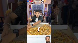 Funny Eating pizza challenge for guess right😂pizzachallenge pizza funny shortvideos [upl. by Dnalra94]