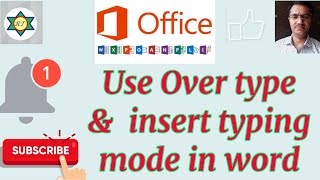 Switching between Insert and Overtype Mode in Microsoft Word [upl. by Vergne]