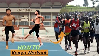 How To Kenya Drill Workout  Running Warmup Drills  Academy [upl. by Kissner]