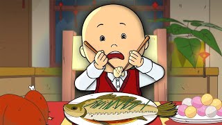 Cena en Sarahs  Caillou en Español  WildBrain [upl. by Dinny]