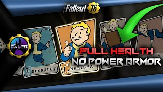 PA Melee Build Full HP  ONE HIT LVL 100 Enemies  Fallout 76 [upl. by Drolyag]