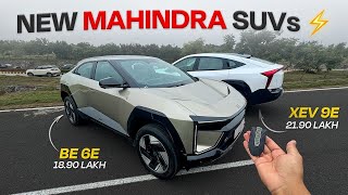 New Mahindra XEV 9e amp BE 6e First Impressions  Gagan Choudhary [upl. by Mann]