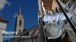 Marsberg D Propstei St Magnus Hauptgeläute [upl. by Tterb]