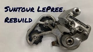 How To Rebuild a Suntour LePreeXC Derailleur [upl. by Filemon]