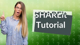 How do I SHAREit from Android to iPhone [upl. by Derreg]