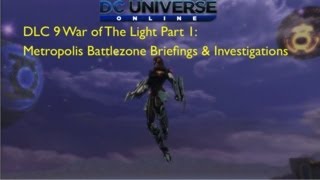 DLC 9 Open World Briefings amp Investigations Metropolis Battlezone amp Ranx [upl. by Schulman]