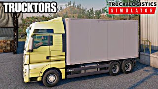 Truk Kontainer FUSO Kuning Antar Sembako Logistik Alfamart  TRUCK SIMULATOR  4K 60FPS  PS5 [upl. by Krum]