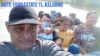 OTEWE TELUK KELUANG LOKASI FOOD ESTATE KETAPANG GUNAKAN JET SUNGAI [upl. by Gorey]