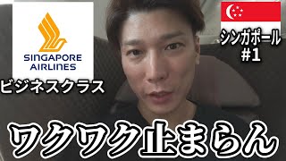 シンガポール航空ビジネスクラス搭乗！機内食とチャンギラウンジのラクサが美味すぎた【福岡→チャンギ国際空港】【シンガポール旅  1｜2024】 [upl. by Ahsataj970]