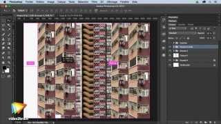 Tutoriel Photoshop CC  Compléter les façades latérales  video2braincom [upl. by Anim]