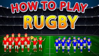 🏉 Rugby Rules and Regulations Explained  How to Play RUGBY  RUGBY 🏉 [upl. by Einama]