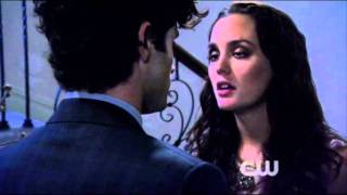 Dan amp Blair  Dair  Kiss scene from Dans Inside  Gossip GIrl 5x04 [upl. by Bohaty]