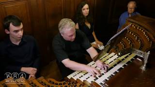 StSulpice organ Stephen Tharp plays G Bakers Prière grégorienne Oct 2018 [upl. by Aernda]