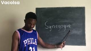 Synagogue pronunciation 😂 funnyenglish [upl. by Verneuil531]