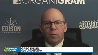 There’s a shift in demand customers want more high THC products OrganiGram CEO [upl. by Aerdied606]