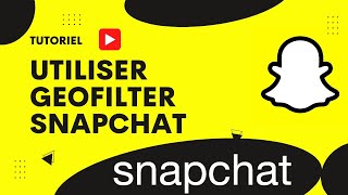 Comment utiliser geofilter Snapchat pour ajouter un lieu sur un Snap [upl. by Aserret]