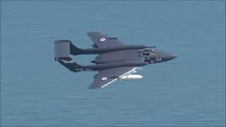 The highlight at Beachy Head 2016 was the De Havilland Sea Vixen FAW2 14th August 2016 [upl. by Georgette675]