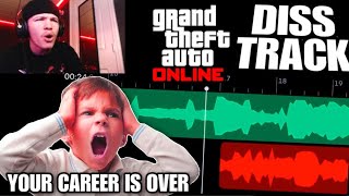 ANGRY TRYHARD Drops DISS TRACK on me after getting DROPPED in GTA Online the end of ayowhizzz [upl. by Ahras]