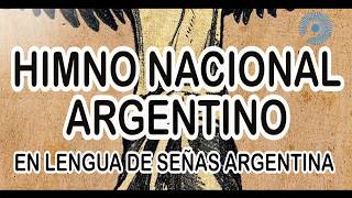 Himno Nacional Argentino en LSA [upl. by Elberta]