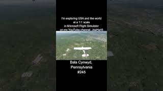 Comment where can i go 🇺🇸 balacynwyd pennsylvania usa microsoftflightsimulator msfs2020 [upl. by Schmeltzer]