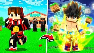 Collecting 7 DRAGON BALLS to become GOKU in Minecraft [upl. by Jermyn]