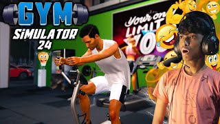 I OPENED MY OWN GYM💪 Simulator 24 😱 Bs Gaming Live p2 [upl. by Cassi]