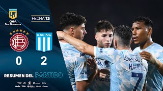 CopaSurFinanzas 2023  Fecha 13  resumen de Lanús  Racing [upl. by Lauren888]