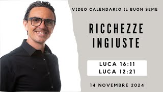 14 NOVEMBRE 2024 Calendario cristiano IL BUON SEME [upl. by Osrick]