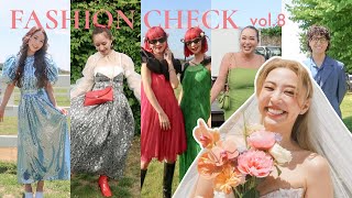 【ファッションチェック】“キラキラカラフル”な結婚式でのみんなの洋服を抜き打ちチェック👠✨ [upl. by Dorthy]