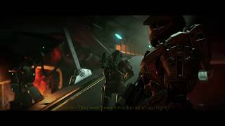 Halo 5 Guardians  All Master Chief and Blue Team Cutscenes HD [upl. by Amsirak452]