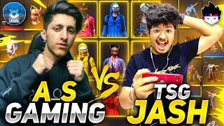 TSG Jash Vs As Gaming Bundles Collection Versus😱Richest Collection Of Free Fire🔥Garena FreeFire [upl. by Julio]