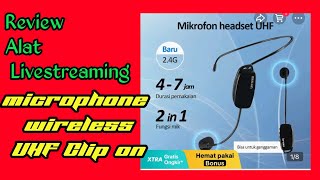 Review Microphone wireless clip on [upl. by Eph]