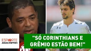 Vampeta alivia pro São Paulo quotsó Corinthians e Grêmio estão bemquot [upl. by Ycnej]