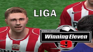 PSV brianherrera vs Manchester United leonovitafifa91  Fecha 6 ida  Liga Winning Eleven 9 [upl. by Bunns]