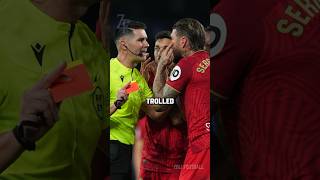 When Sergio Ramos Got Trolled By Referee [upl. by Narud530]