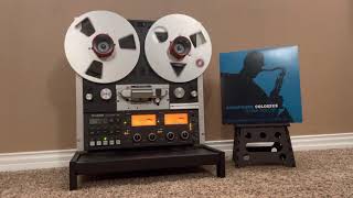 Studer A810 reel to reel playing Tape Project Saxophone Colossus [upl. by Anifad279]