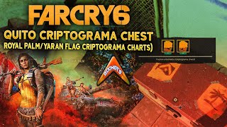 Far Cry 6  Quito Criptograma Chest Royal PalmYaran Flag Criptograma Charts [upl. by Lede710]