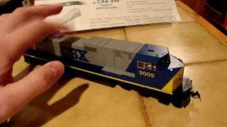 New Kato HO CSX C449W Locomotive for my collection [upl. by Ykvir855]