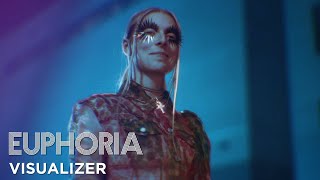 euphoria  visualizer season 1 episode 8  HBO [upl. by Ahsiekyt]