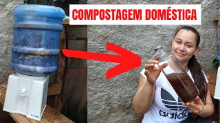 Como Fazer uma Composteira Fonte de Biofertilizante [upl. by Papert587]