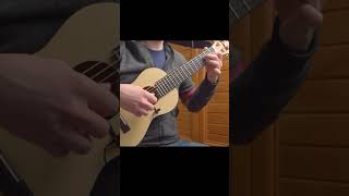 Practicing JS Bachs BWV 997 prelude on guitalele instead of classicalguitar shorts [upl. by Abekam461]