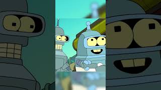 🤖🐣❌BENDER BECAMES FATHER  FUTURAMA  futurama thesimpsons shorts [upl. by Domella15]