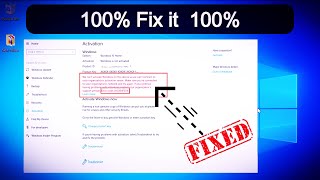 How to fix quotThe product key you entered didnt work windows 10quot error code 0xc004f050 [upl. by Cointon]